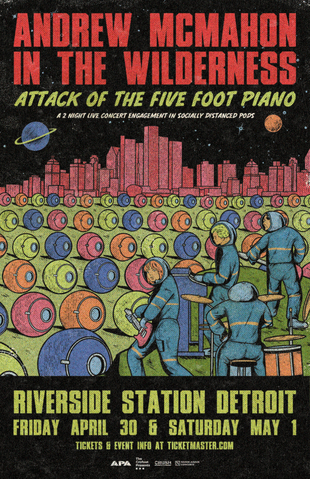 Attack of the Five Foot Piano: Coming to Detroit!