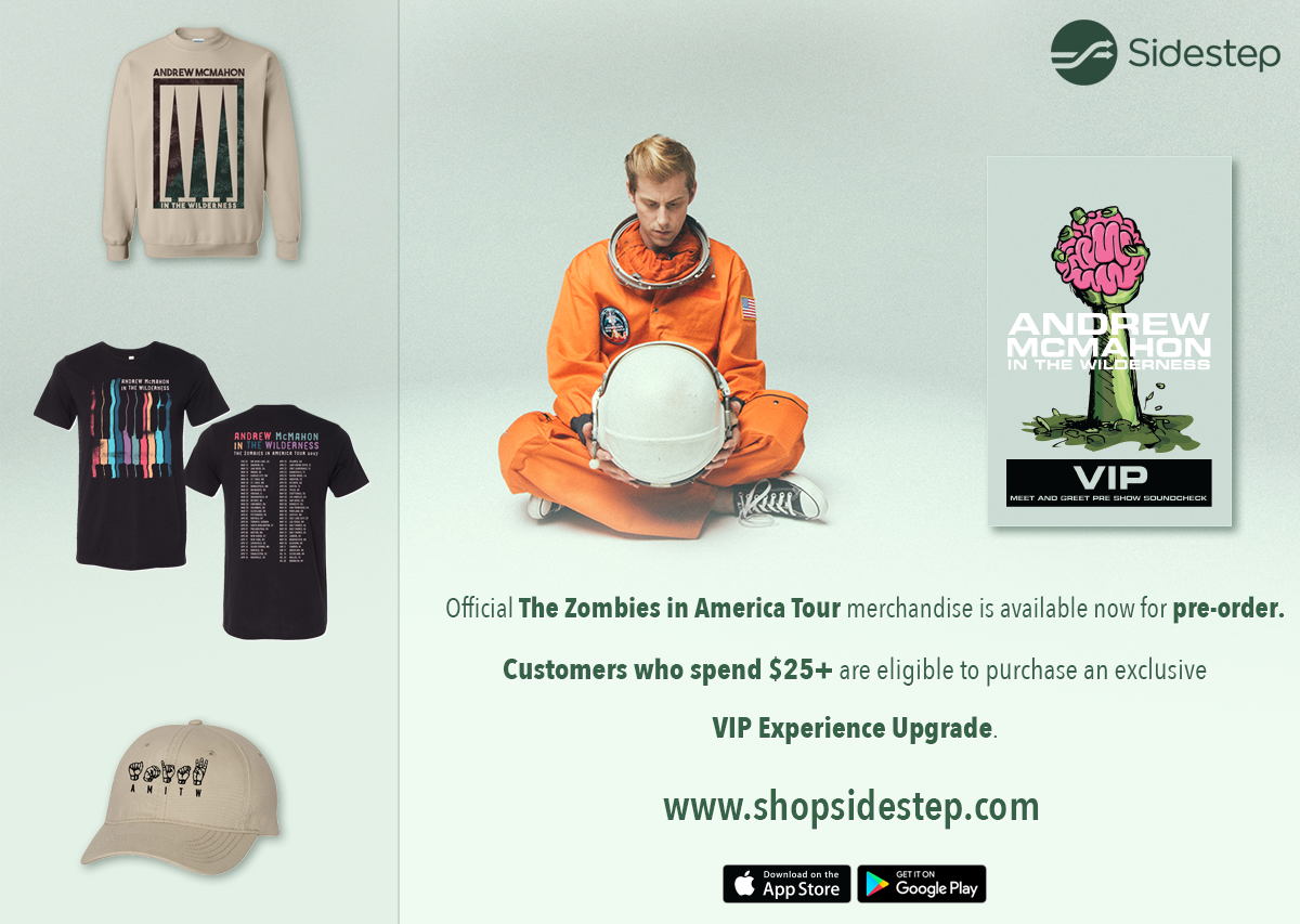 Zombies In America Tour Merch on Sidestep