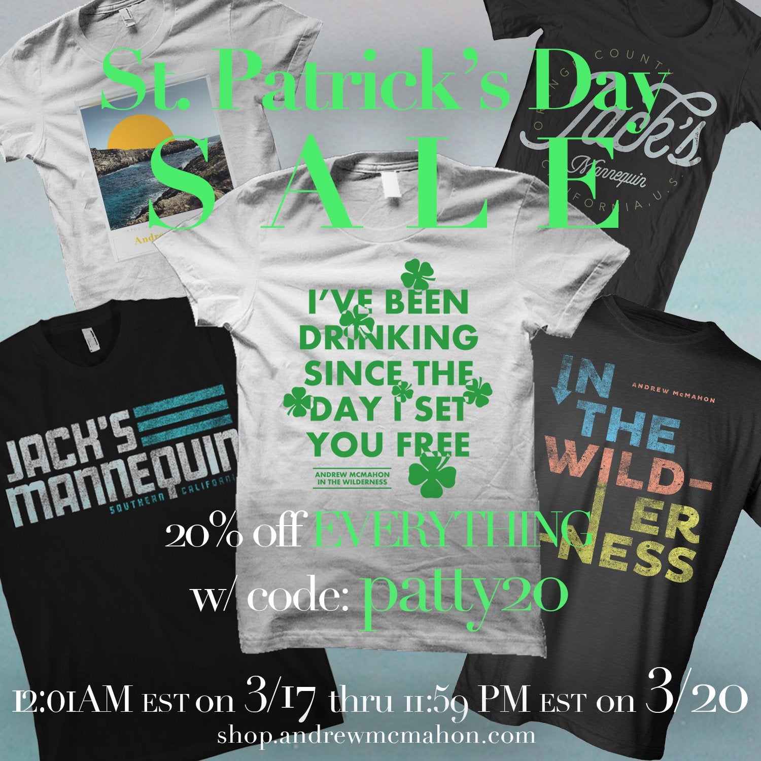 St. Patrick’s Day Webstore Sale