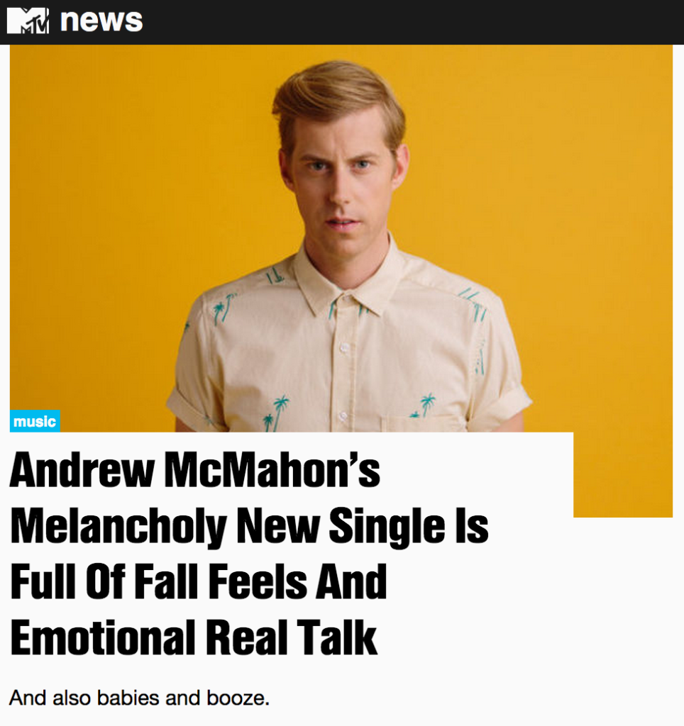 MTV write-up on ’See Her On The Weekend’
