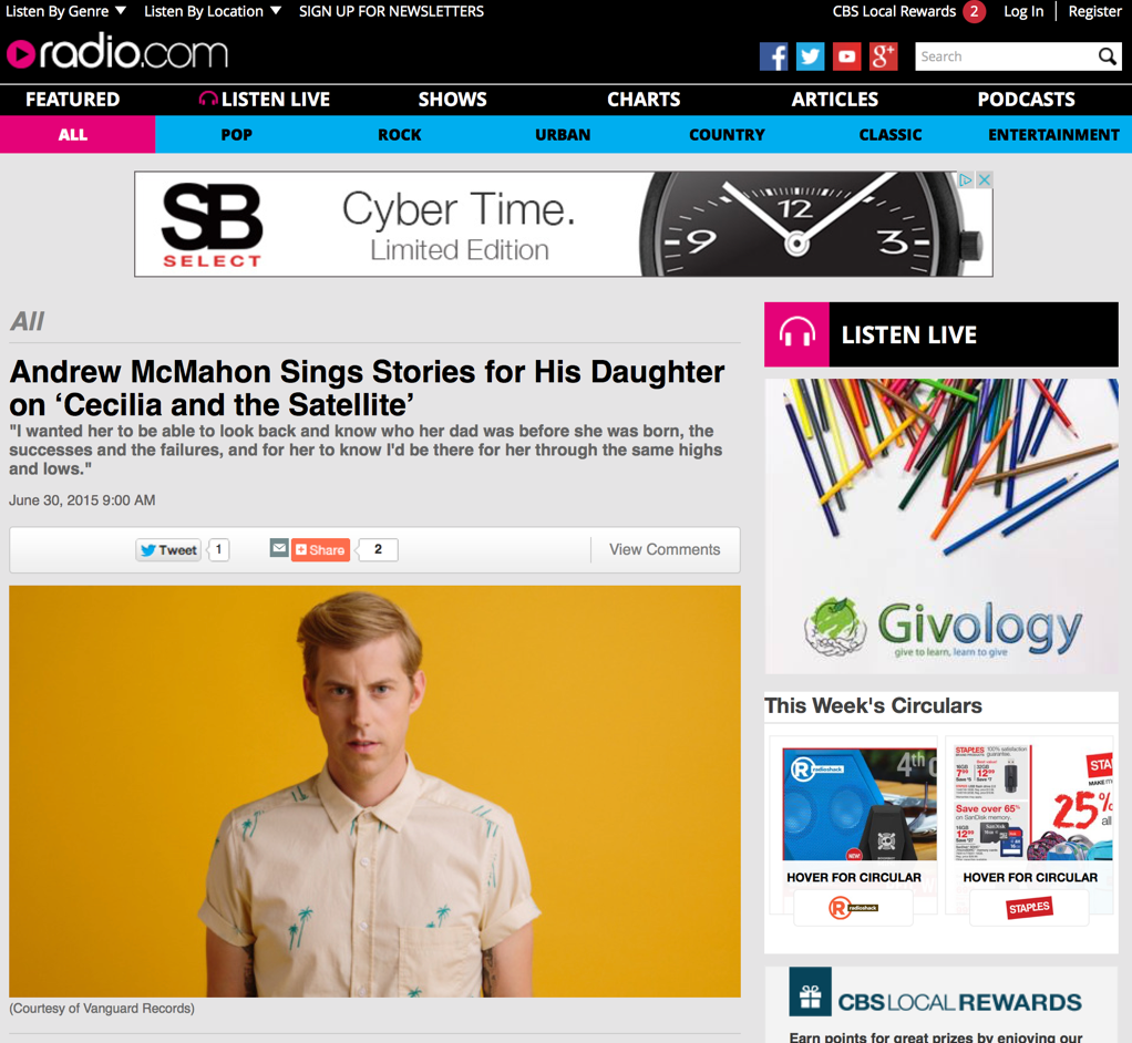 Interview with Radio.com