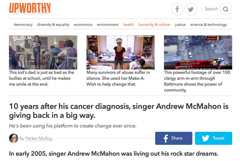 Dear Jack 72k Challenge Article on Upworthy