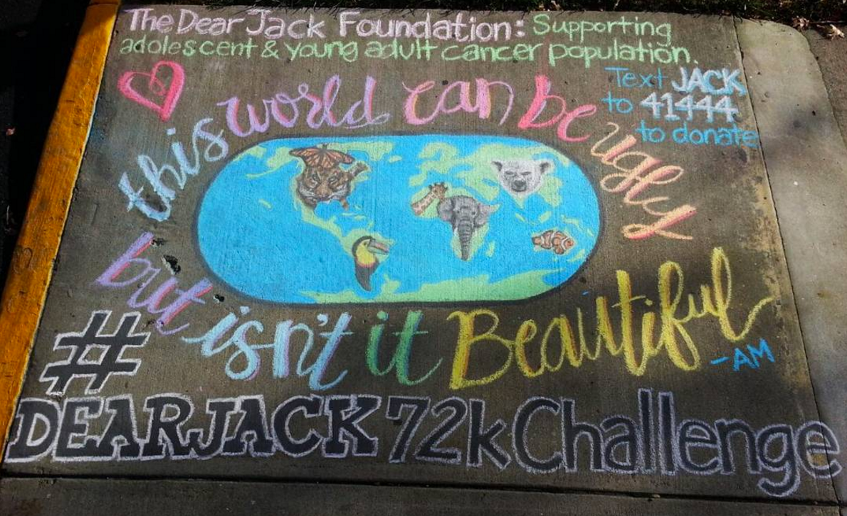 Dear Jack Foundation's Chalk 72k Contest Winner