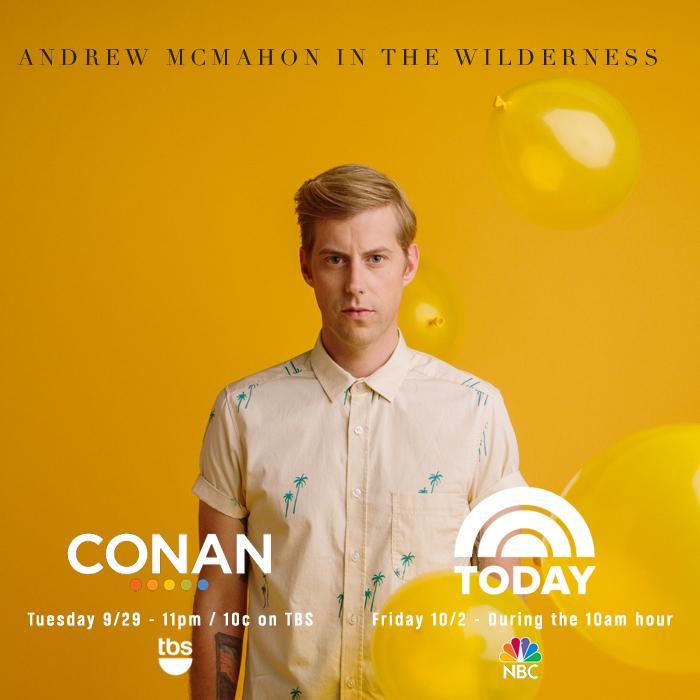 Performing on Conan and The Today Show this week!