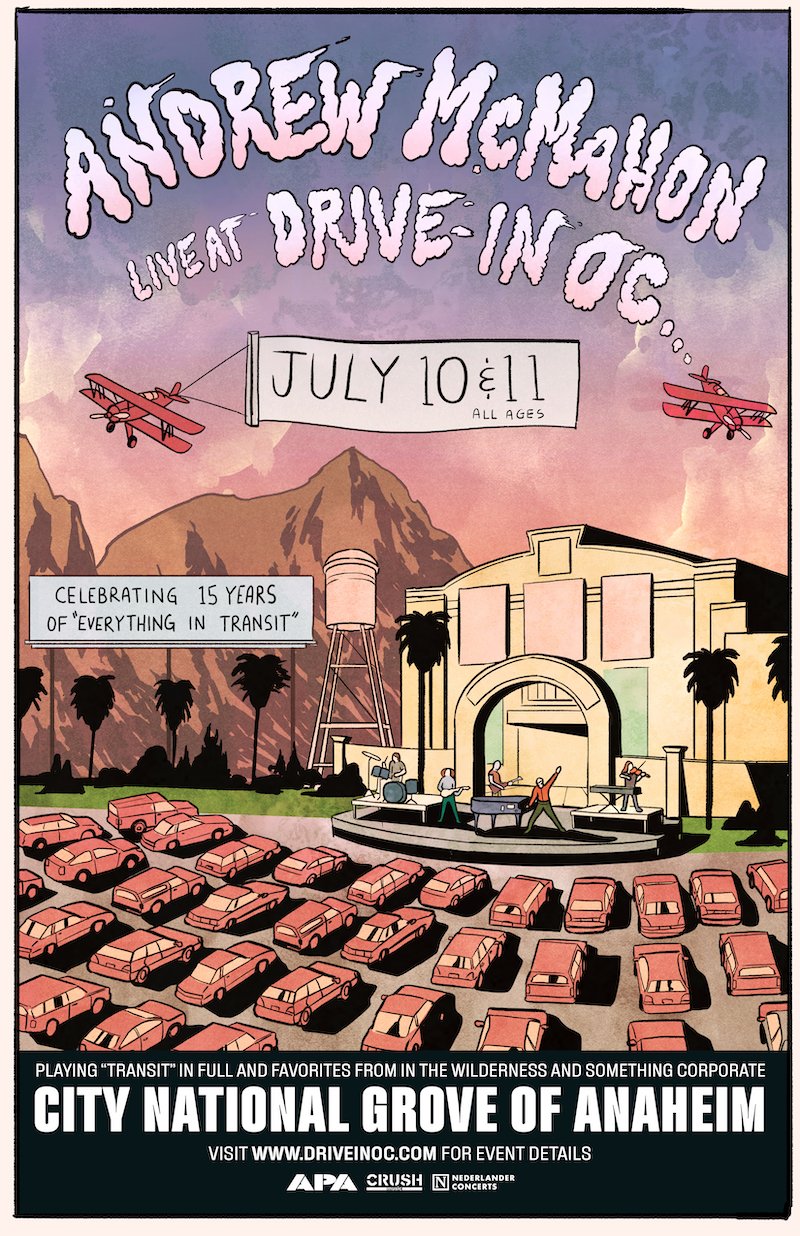 Andrew McMahon Live at Drive-In OC