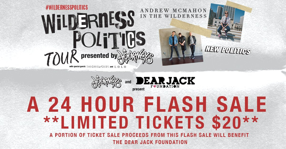 Fall Tour Flash Sale