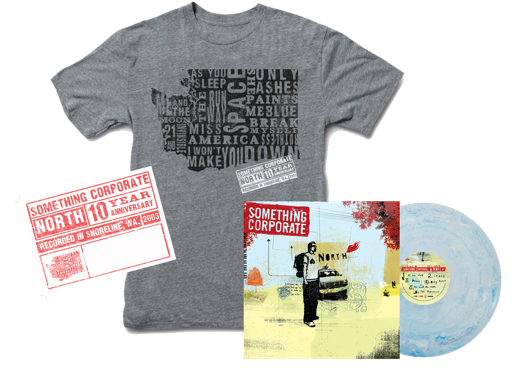 Pre-order Something Corporate's "North" vinyl