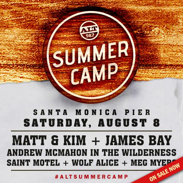ALT 98.7 ALT Summer Camp on August 8th