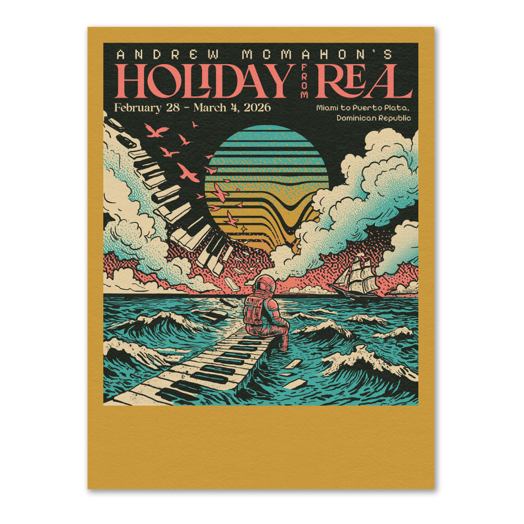Signed Holiday From Real Screen Print Poster - Accessories