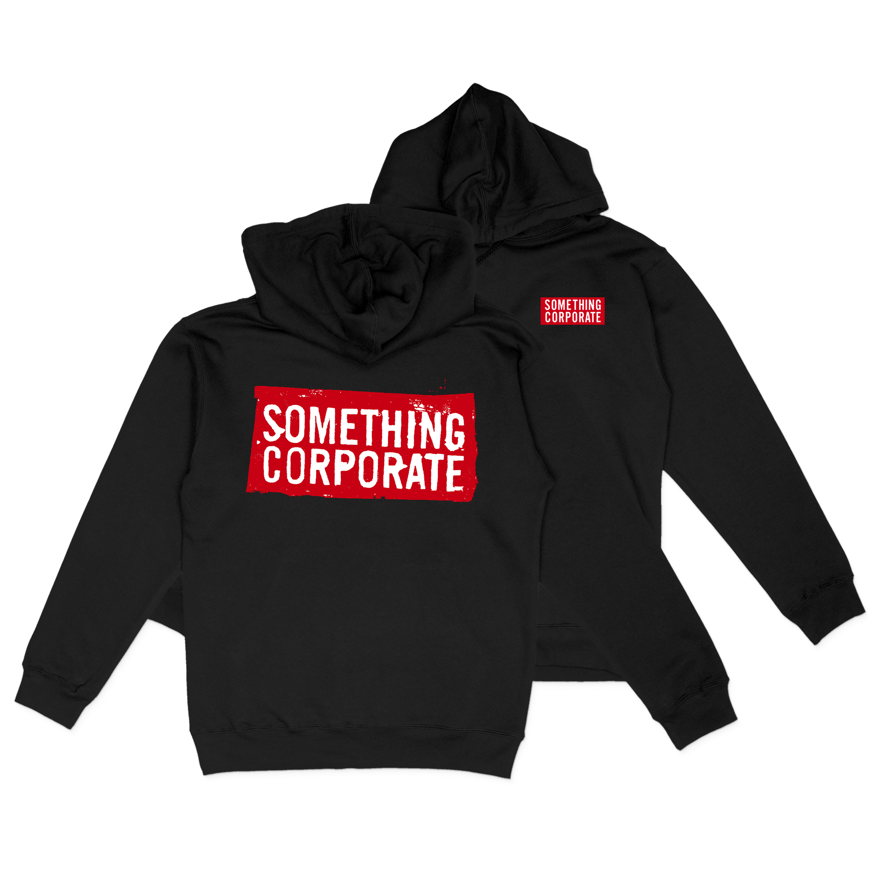 Something Corporate Black Logo Hoodie