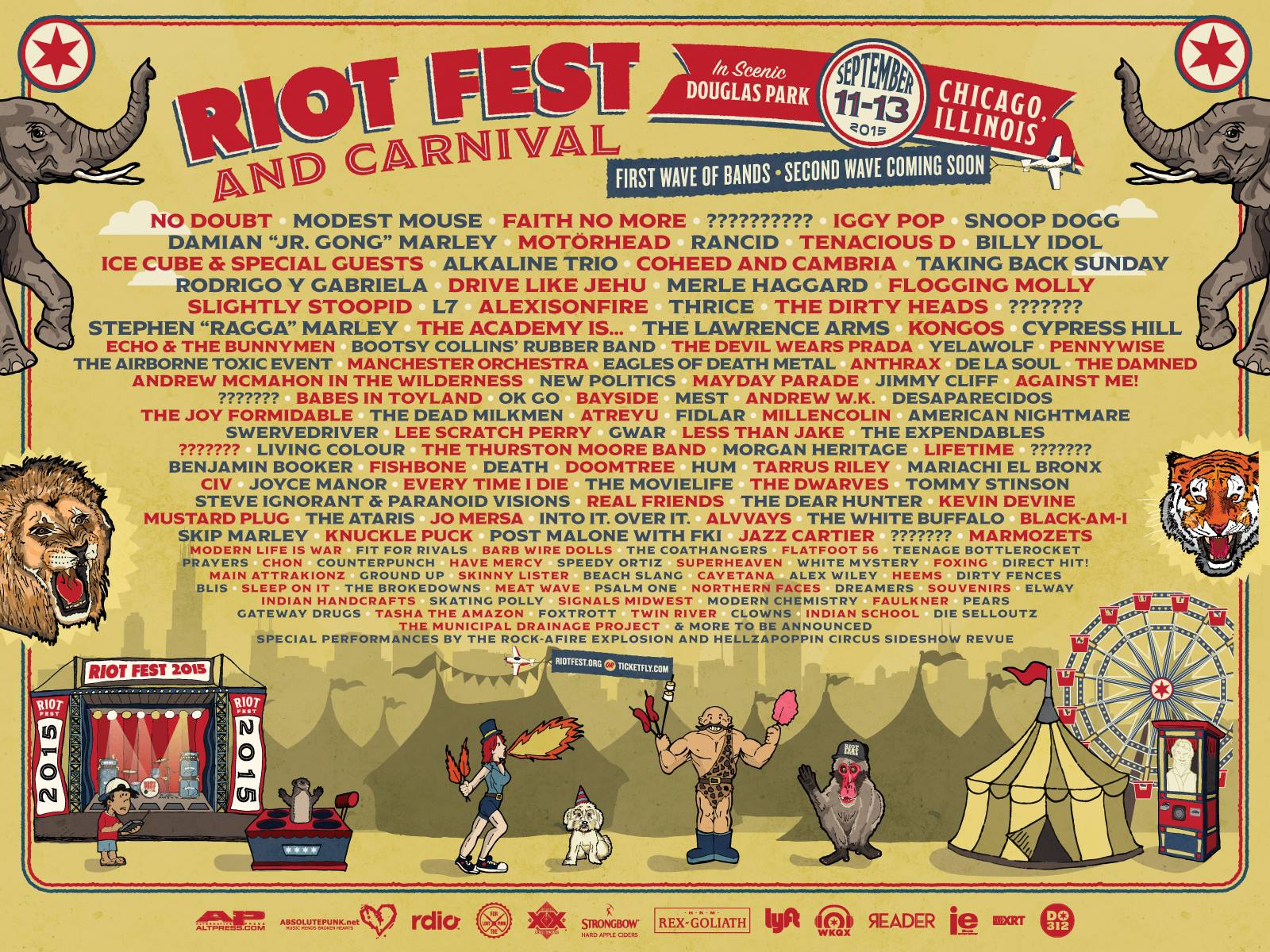 Playing Chicago Riot Fest in September