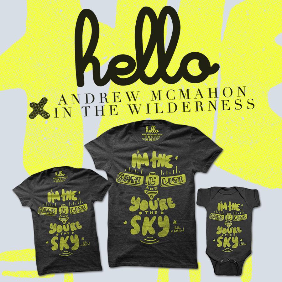 AMitW x Hello Collab Shirt Now Available