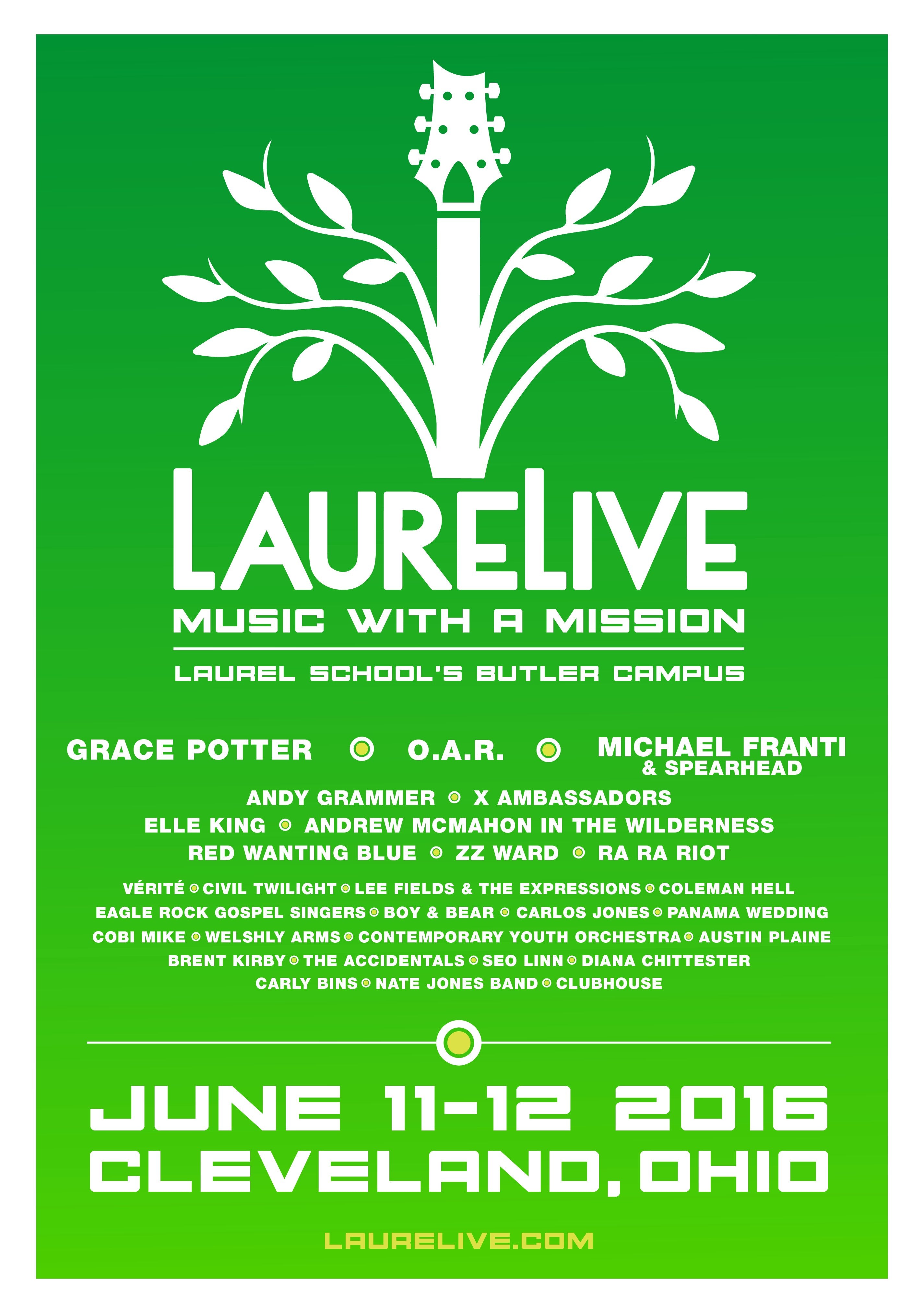 Playing LaureLive in Cleveland this June!