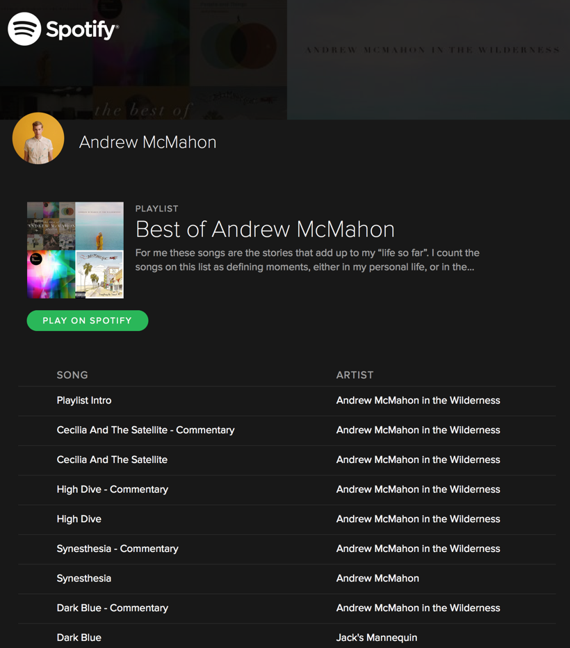 Retrospective of my musical career now on Spotify