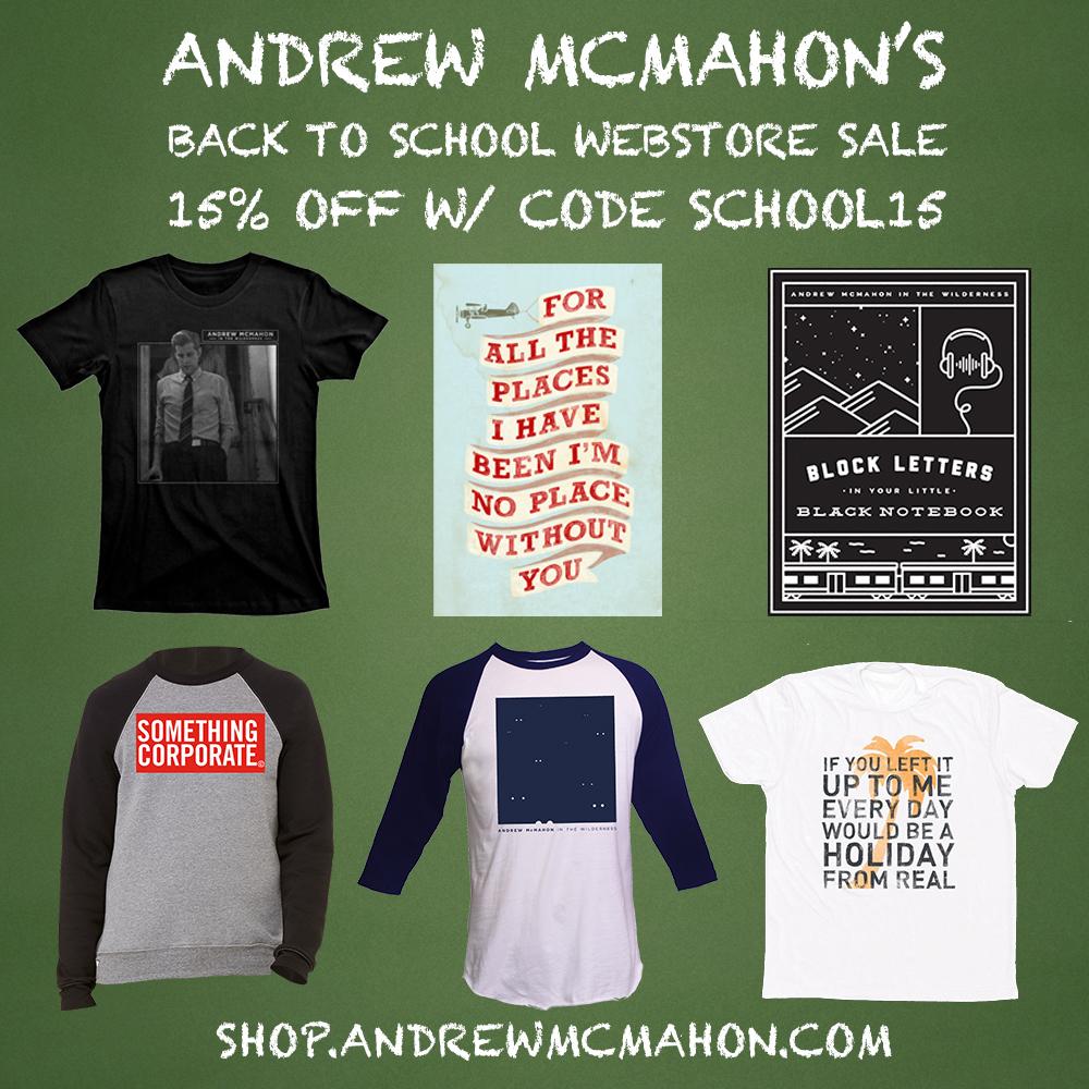 Back To School Merch Sale