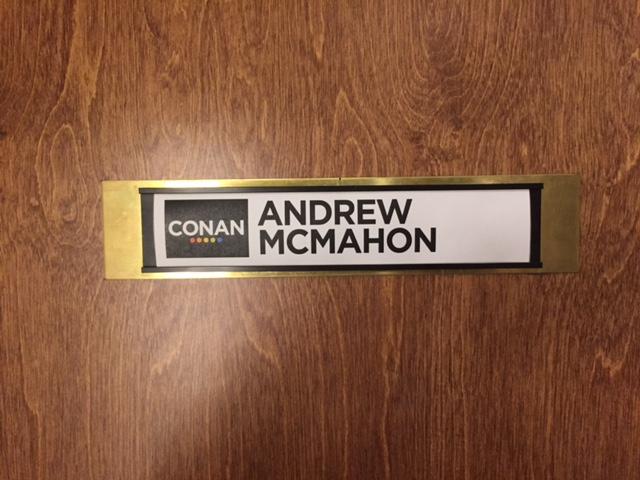 Playing 'Cecilia and the Satellite' on Conan Tonight!