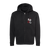 SAFETY PIN HEART SC ZIPUP HOODIE