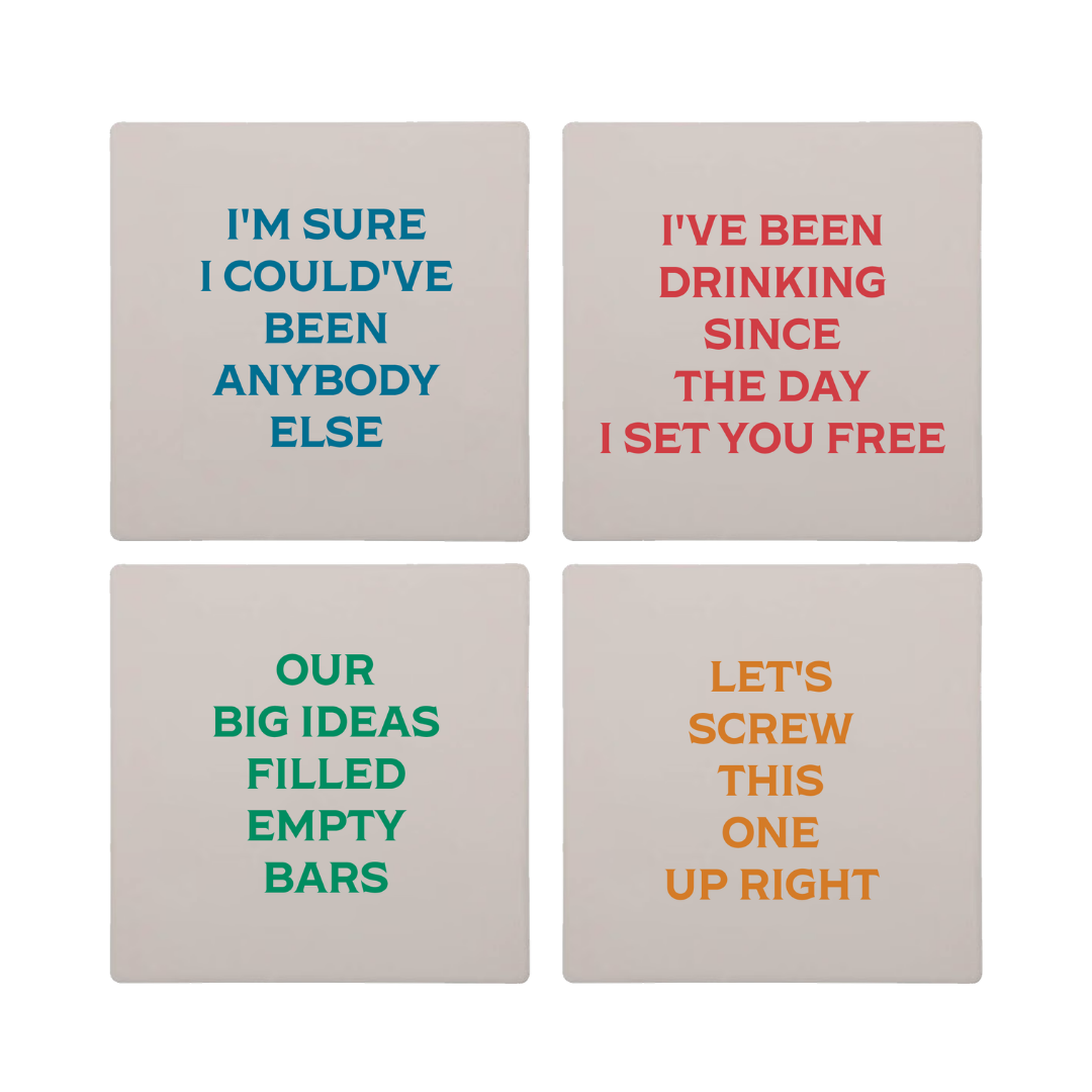 Jack’s Mannequin Coasters (Set of 4) - Accessories
