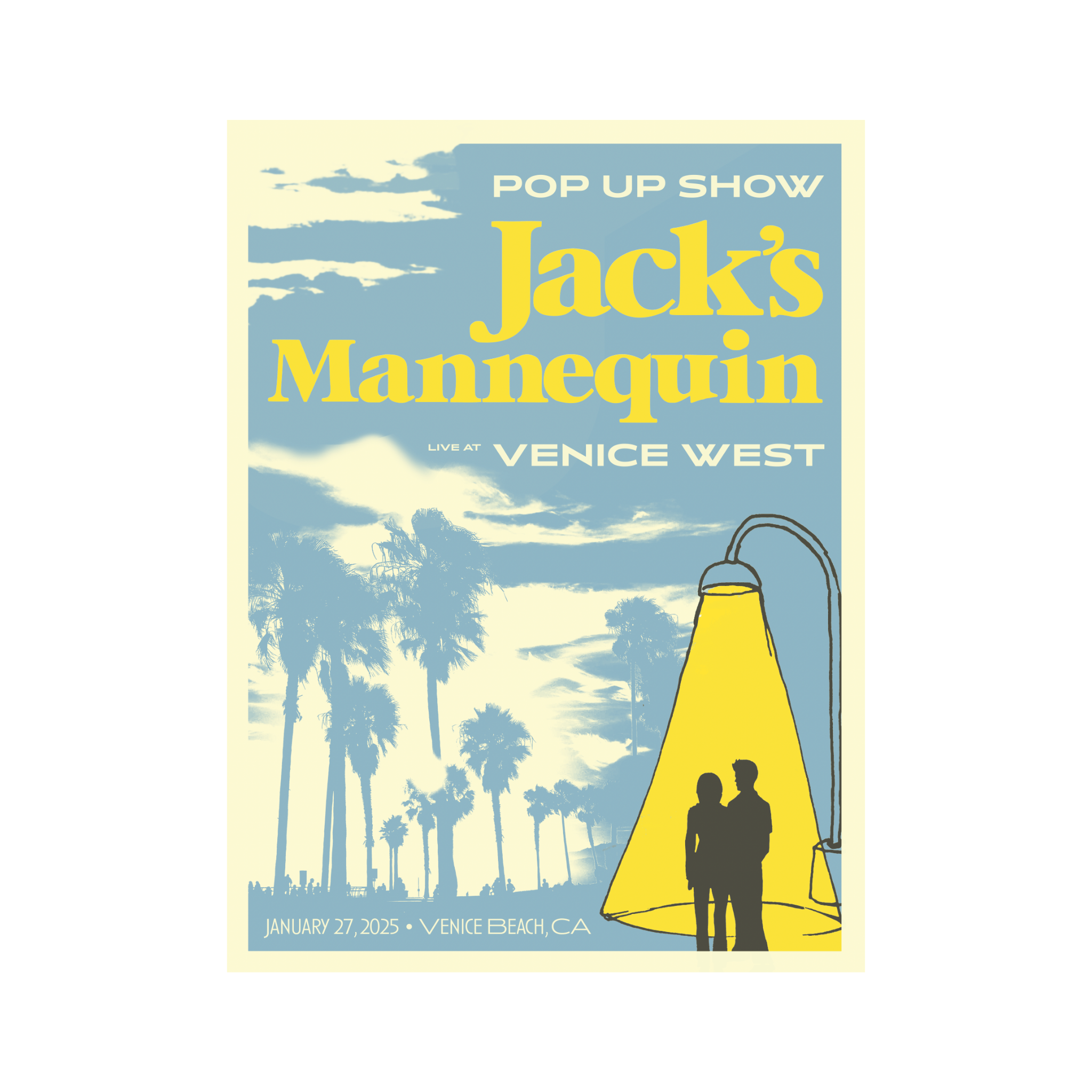 Venice West Show Poster 25'