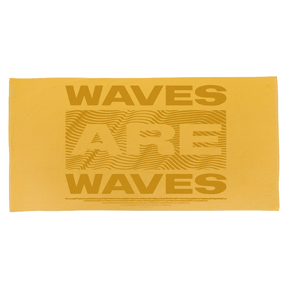 Waves Are Waves Towel